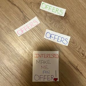 Offers accepted!!! Interested make an offer !